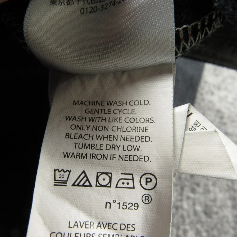 Polo Ralph Lauren Jeans Mens 46Bx30 Black Hampton‎ Straight Denim Classic Casual